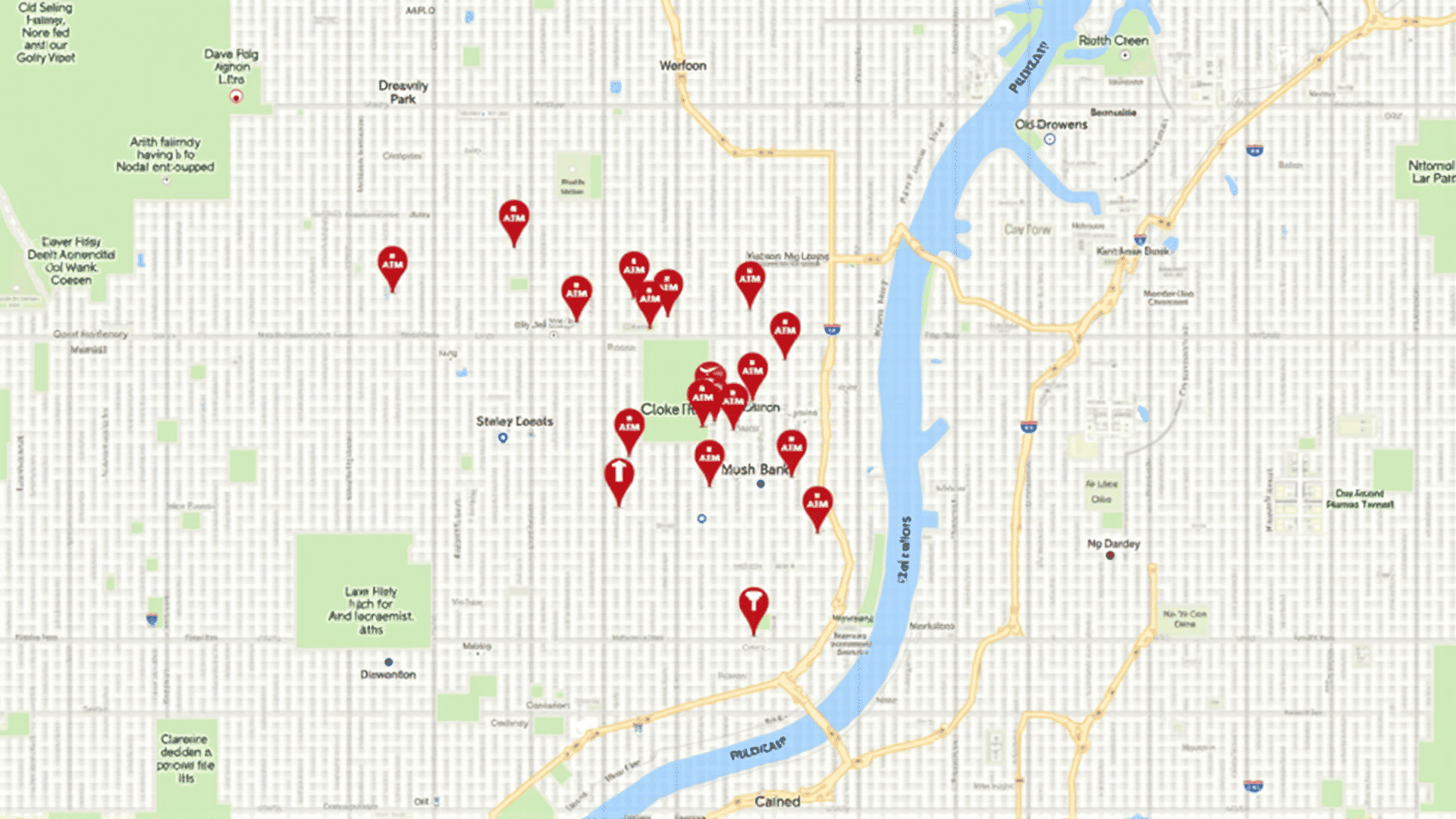 Old National Bank locations and ATMs